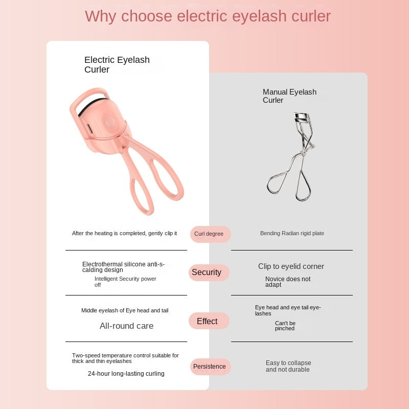 Heated Eyelash Curler | Electric Eyelash Curler | AndySkinlux